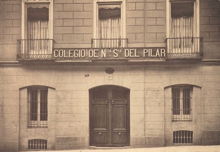 Edificio de Claudio Coello 41, en el que se impartían las clases de segunda enseñanza.