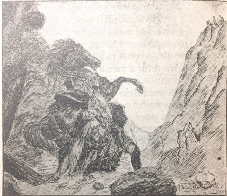 La batalla de Roncesvalles por Juan Infante Lobalinas