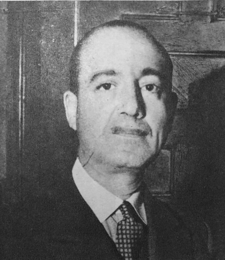 José Sebastián de Erice. Presidente de la A.A.A. del Pilar.