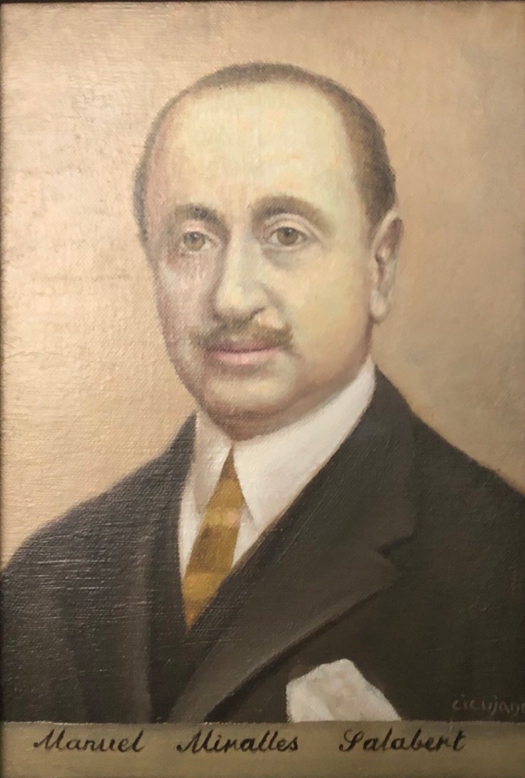 Manuel Miralles Salabert, padre de los hermanos Miralles. Cortesía de Pedro Pablo Miralles Sangro.