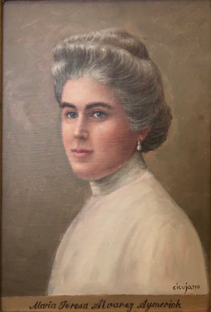 María Teresa Álvarez Aymerich, madre de los hermanos Miralles. Cortesía de Pedro Pablo Miralles Sangro.