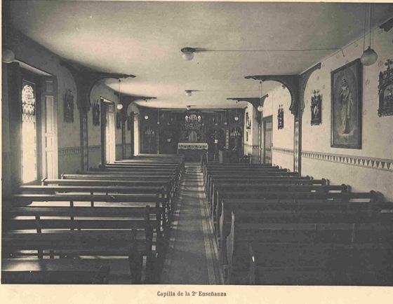 Capilla de 2ª Enseñanza en Claudio Coello 41.