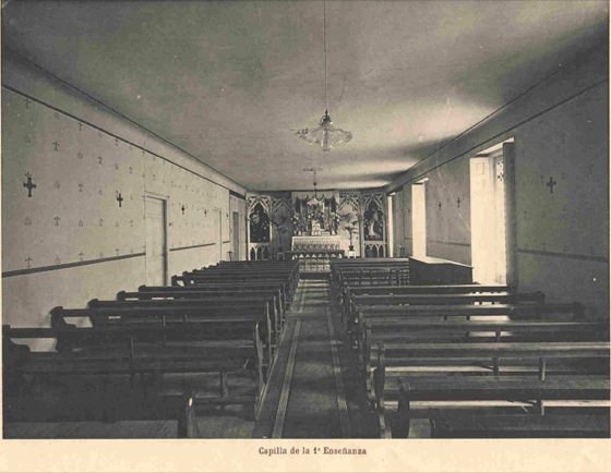 Capilla de 1ª Enseñanza en Goya 16.