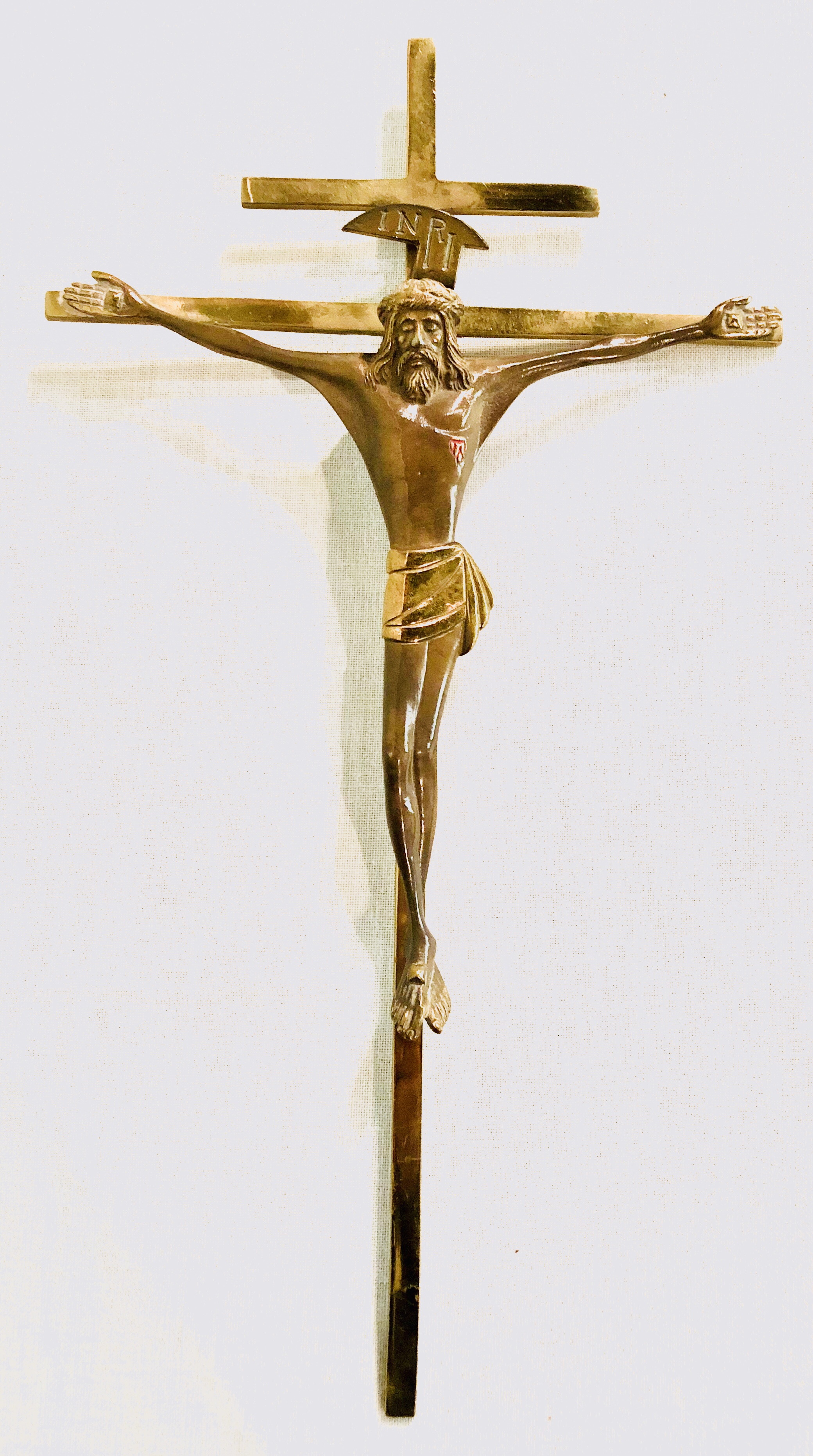 Crucifijo del Alcázar de Toledo que se venera en el Colegio del Pilar.