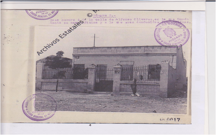 Hotelito de la calle Alfonso Olivares nº 4