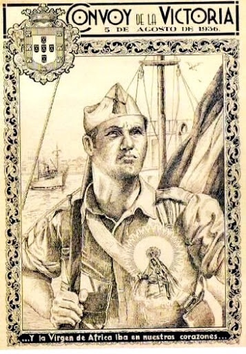 Recuerdo del Convoy de la Victoria.