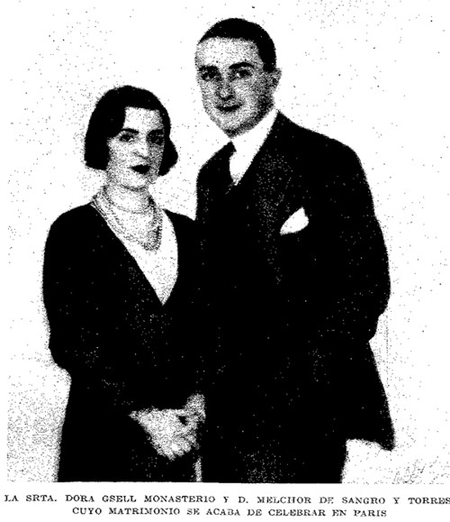 Fotografía de Dora Gsell y Melchor Sangro.