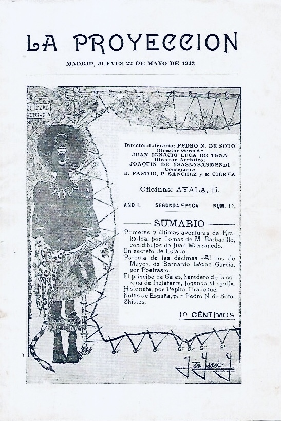 Portada de La Proyección.