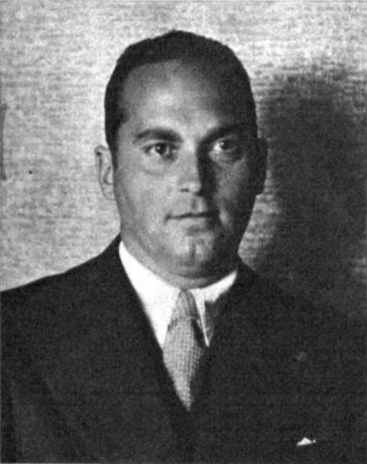 Antonio Nombela en 1935. Fuente: Mundo Gráfico del 4-XII-1935.