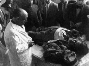 Autopsia al cadáver de D. José Calvo Sotelo.