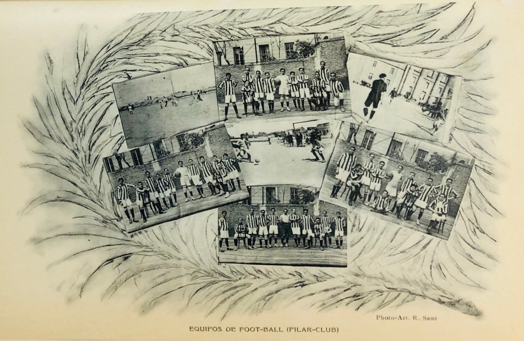 Equipos de foot-ball (Pilar Club) Curso 1914-1915.