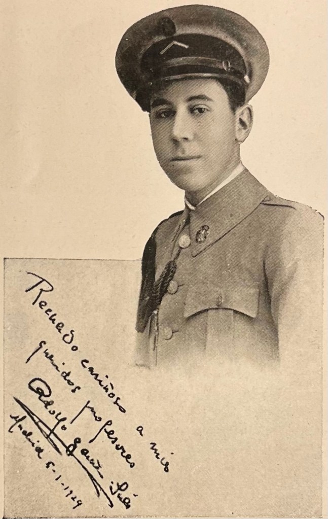 Adolfo García-Inés. El Pilar, enero 1929.