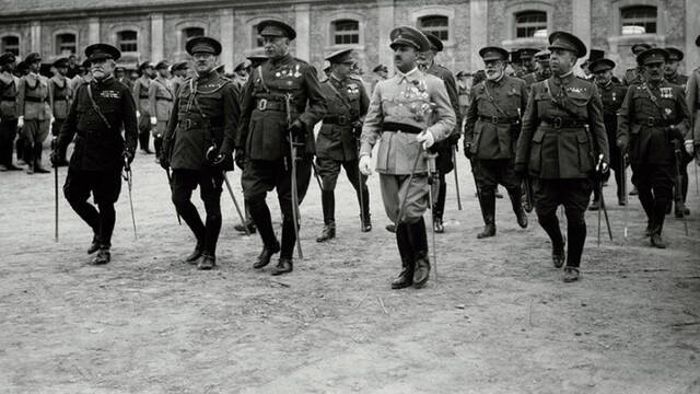 Inauguración de la Academia General Militar de Zaragoza.