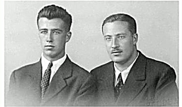 De izquierda a derecha: Emilio y José Herrera Aguilera.